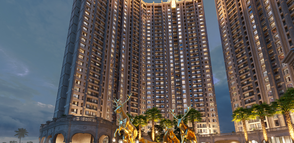 Exterior view of Sai Sun City magnificent towers